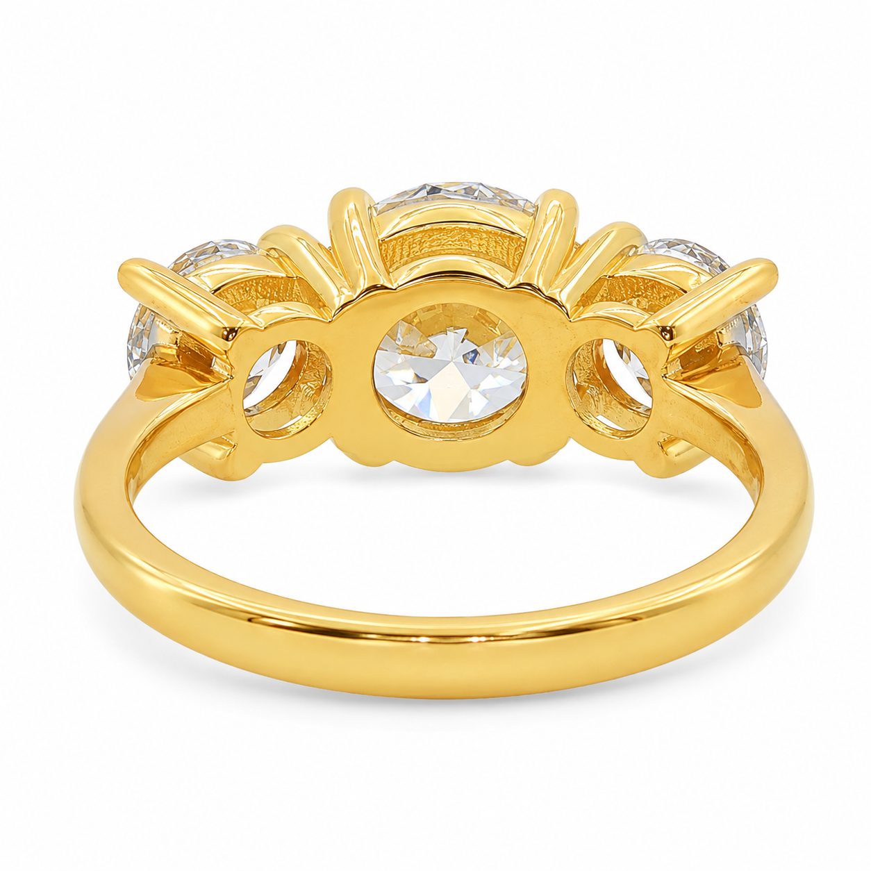 Sophia Three Stone Engagement Ring 68232