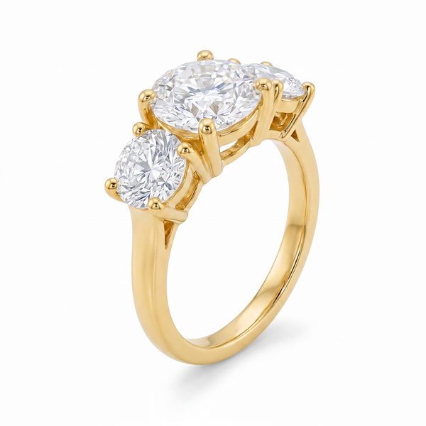 Sophia Three Stone Engagement Ring 68232