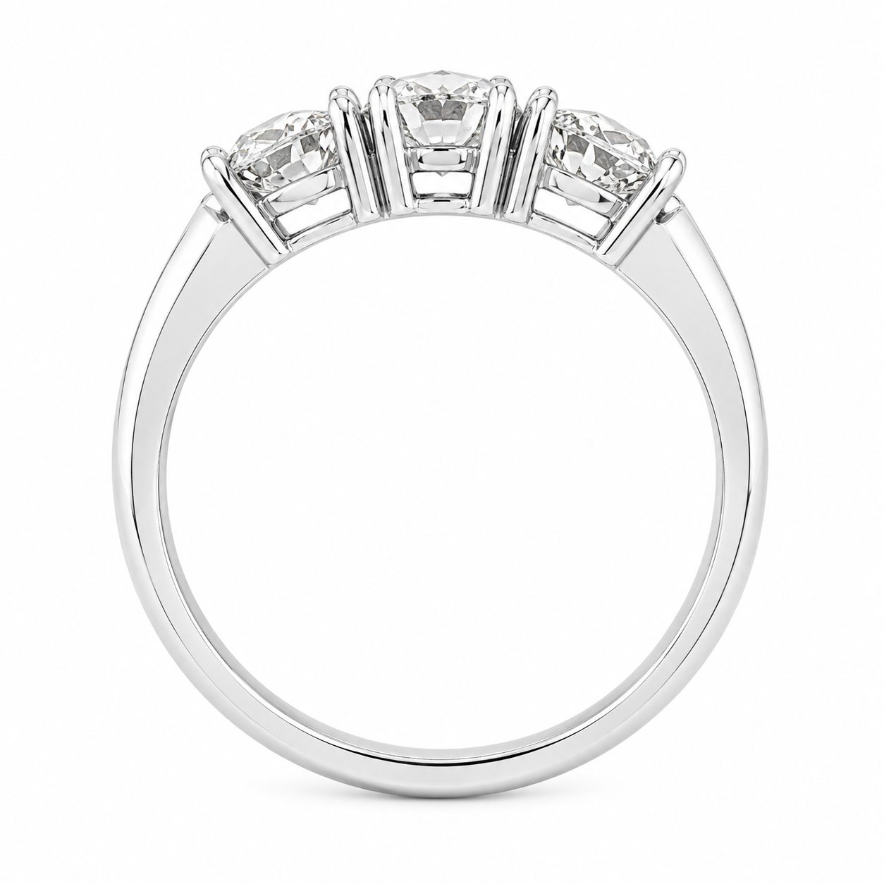 Cascade Three-Stone Ring 16763