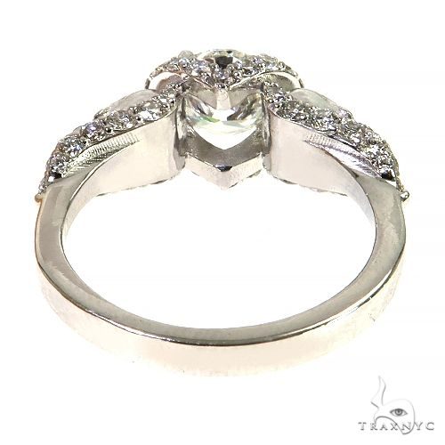 Custom Made Skull Diamond Engagement Ring 68536
