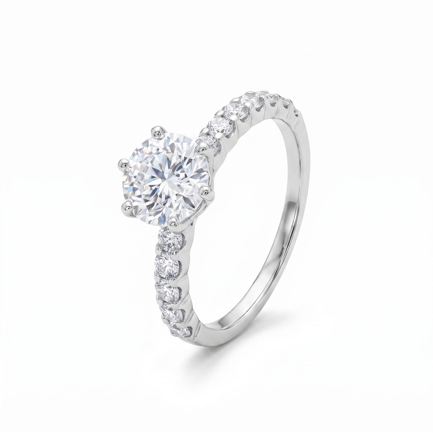 Round Diamond Engagement Ring 68566