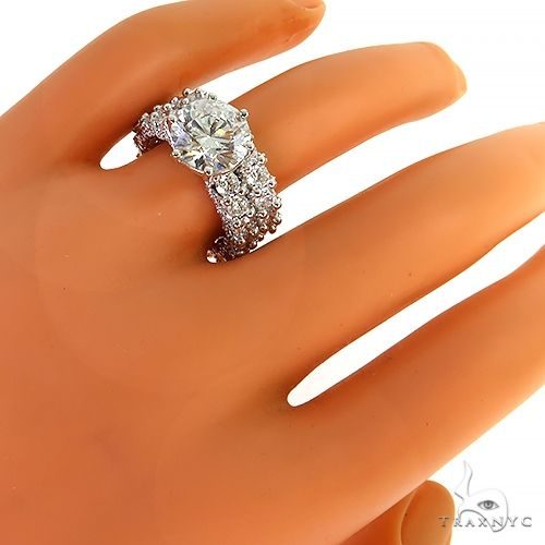 Diamond Engagement Ring Set Lab 69143