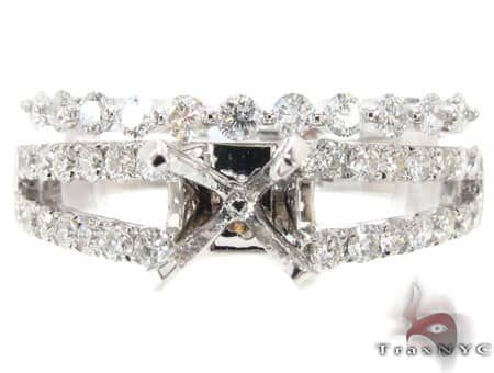 Lovely Semi Mount Engagement Set 16874