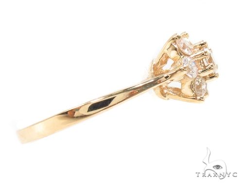 Ladies Diamond Flower Ring 35984