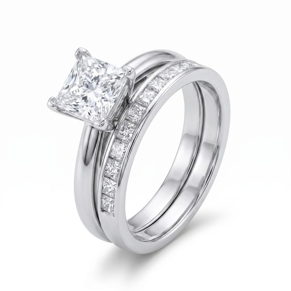Invisible Diamond Wedding Ring 35226 35252