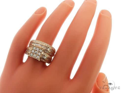 14k Yellow Gold Wedding Set 11242