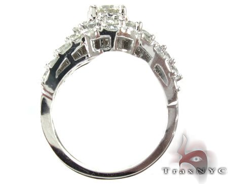Snow Queen Diamond Wedding Ring Set 27166