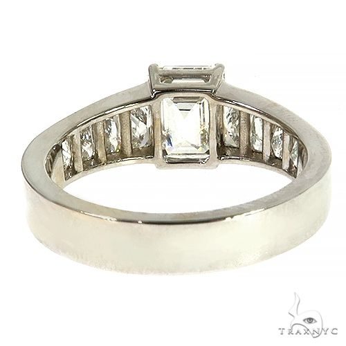 Emerald Cut Diamond Engagement Ring 68179