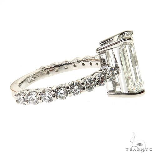 Emerald Cut Diamond Engagement Ring 69069