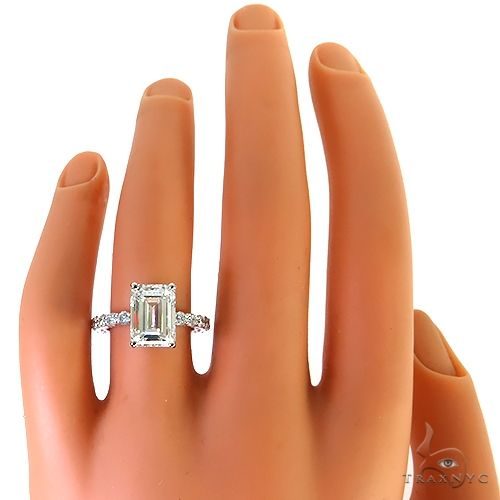 Emerald Cut Diamond Engagement Ring 69069