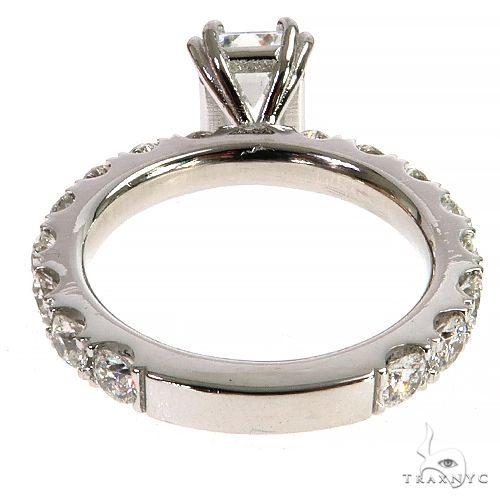 Emerald Diamond Engagement Ring (Lab) 68231