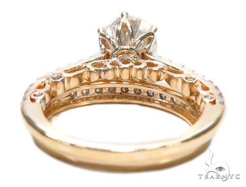 Round Diamond Engagement Ring Set 42309