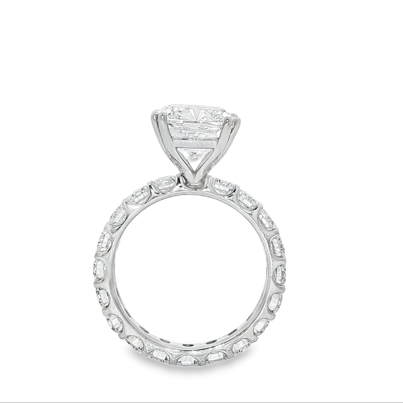 Eternity Diamond Engagement Ring Set 68942