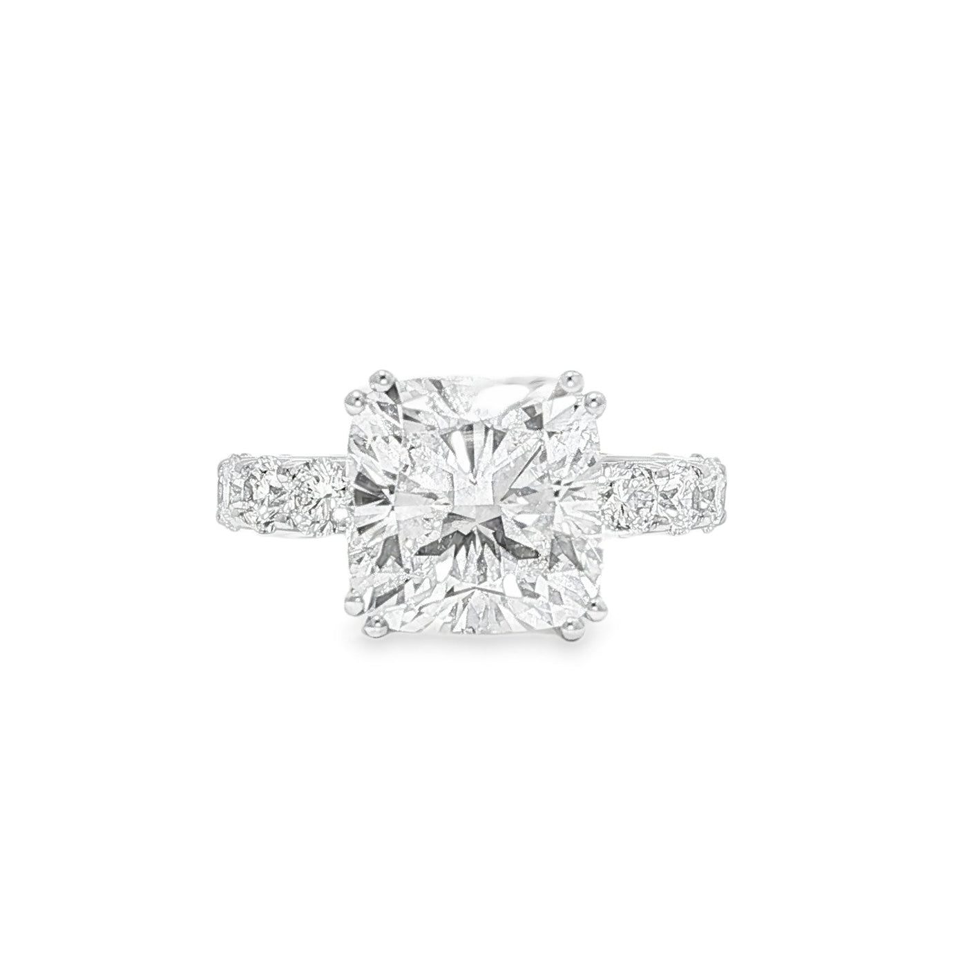 Eternity Diamond Engagement Ring Set 68942