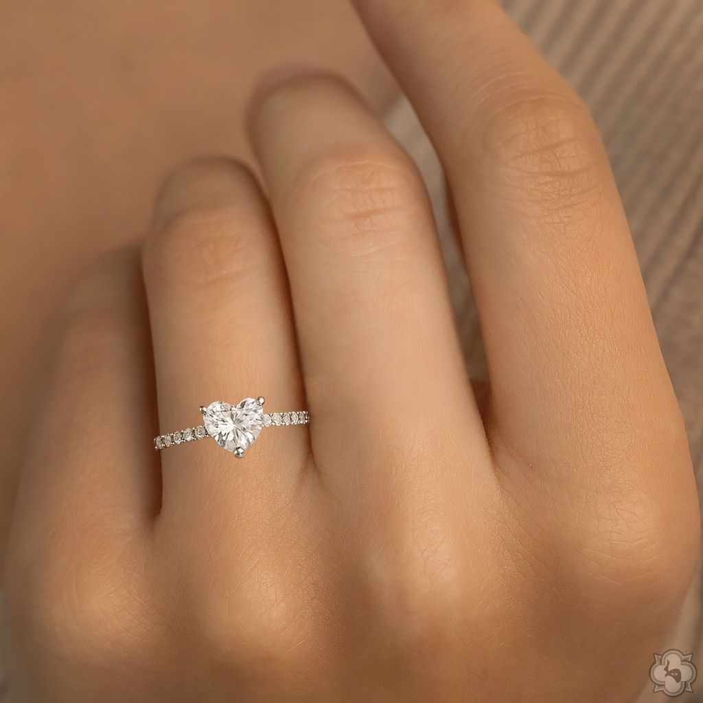 Heart Diamond Ring 70846
