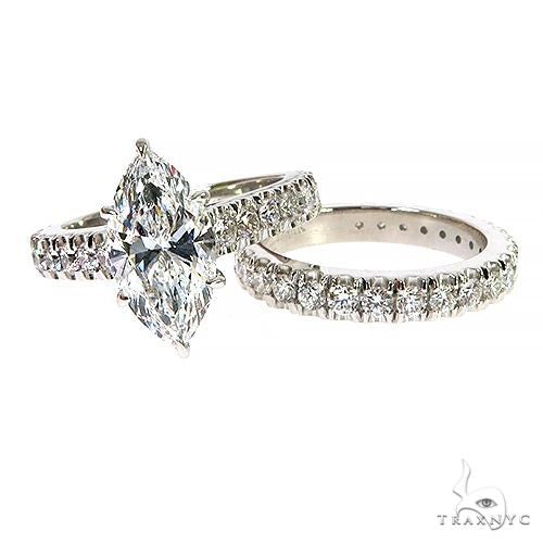 Marquise Diamond Engagement Ring 67972