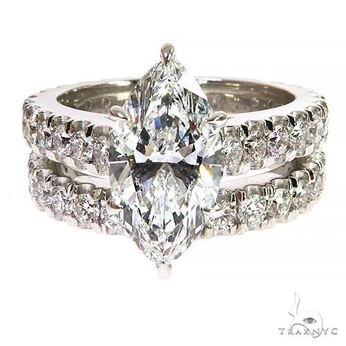 Marquise Diamond Engagement Ring 67972