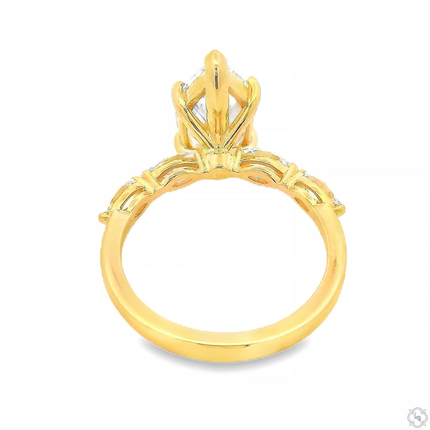 Marquise Diamond Engagement Ring 70855