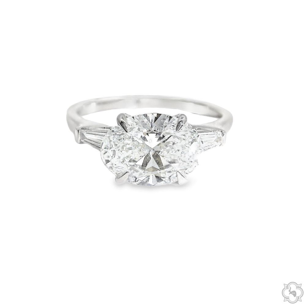 Aurora 2ct Oval Engagement Ring 70589