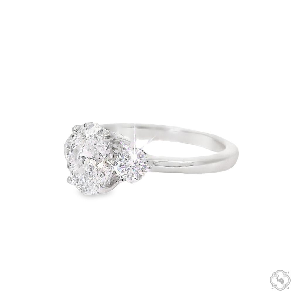 Bellecurve Engagment Ring 70671