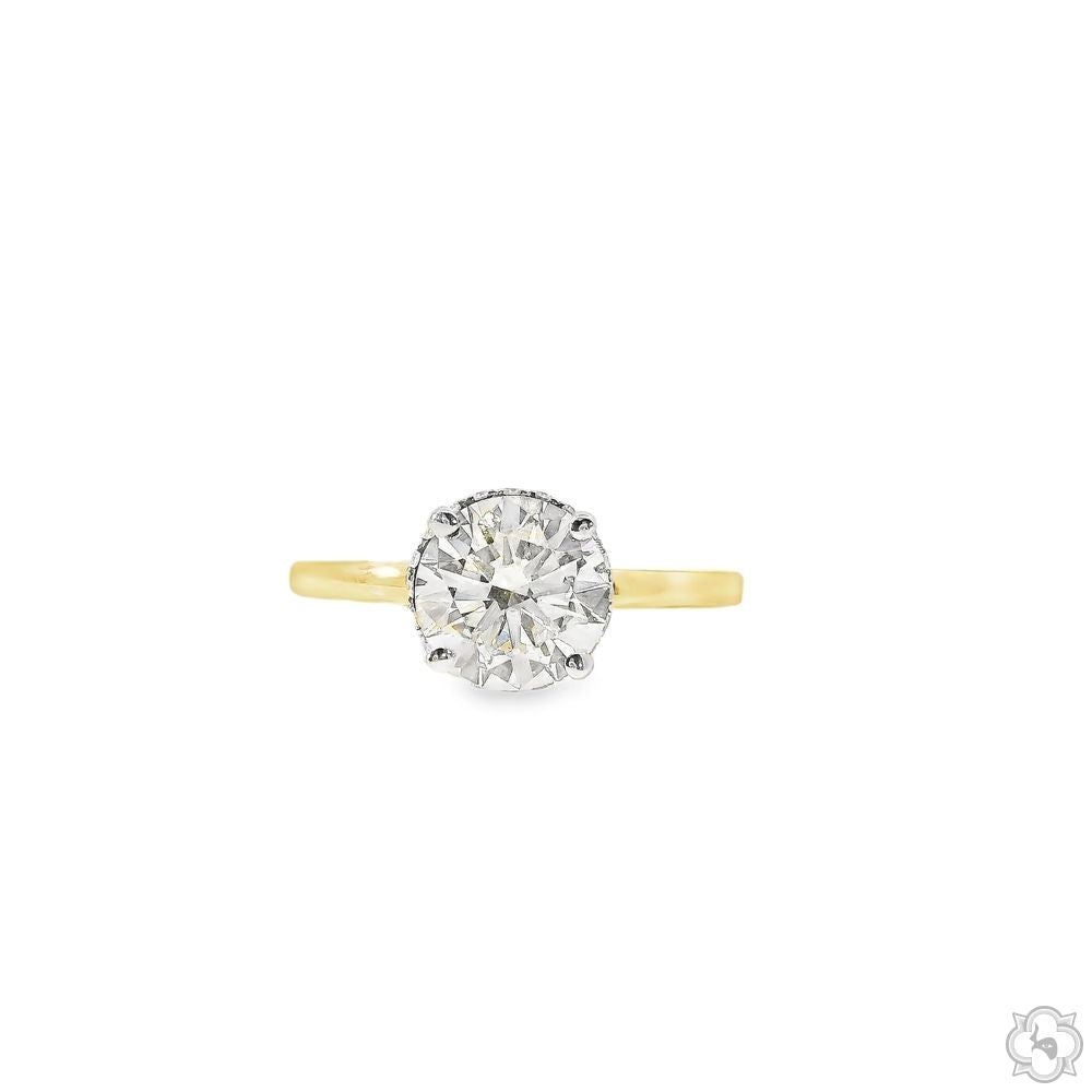 Solara Round Engagment Ring 70656