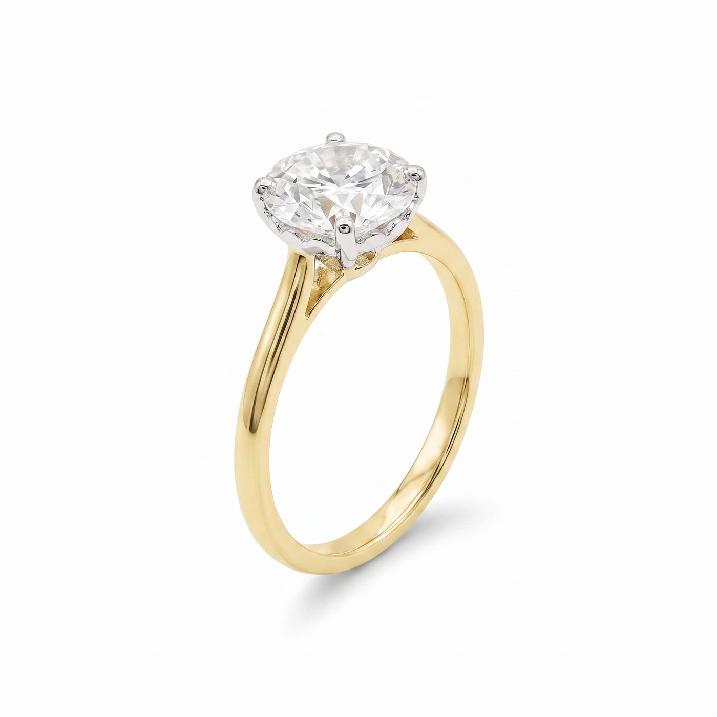 Solara Round Engagment Ring 70656