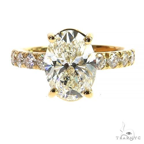 Oval Diamond Engagement Ring (Lab) 69646