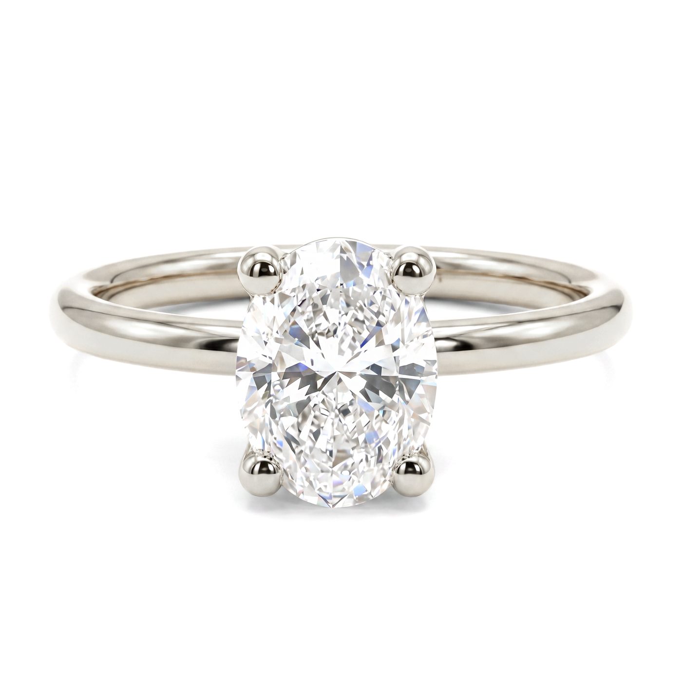 Signature Oval Diamond Engagement Ring 68837