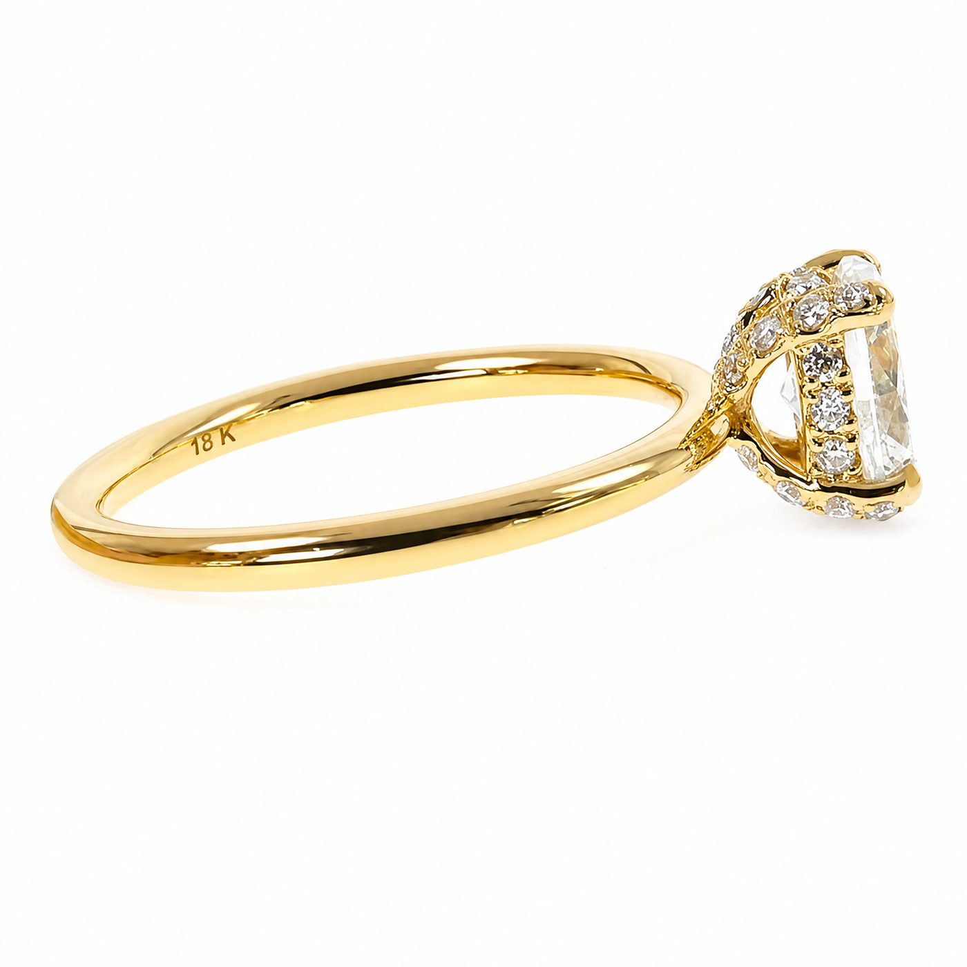 Signature Oval Diamond Engagement Ring 68837