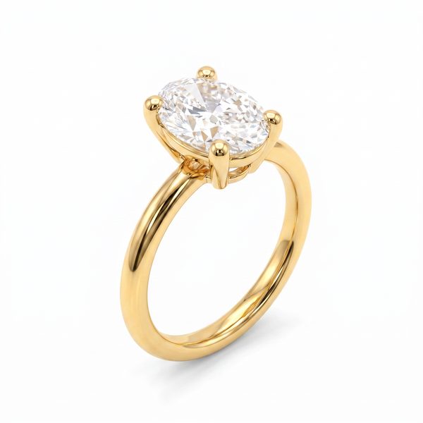 Signature Oval Diamond Engagement Ring 68837