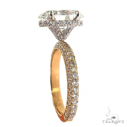 Oval Shape Diamond Engagement Ring (Lab) 68363