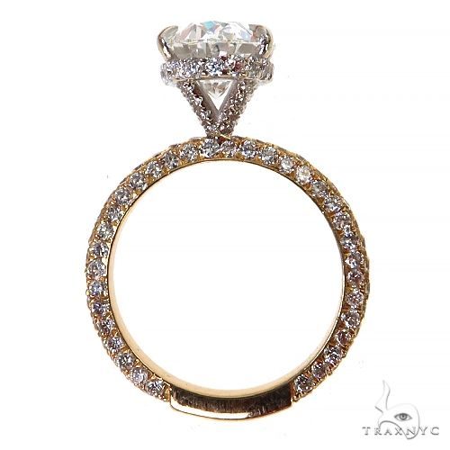 Oval Shape Diamond Engagement Ring (Lab) 68363