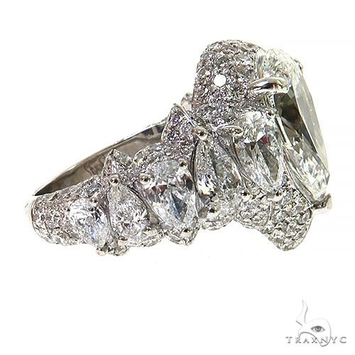 Pear Shape Diamond Engagement Ring (Lab) 68460