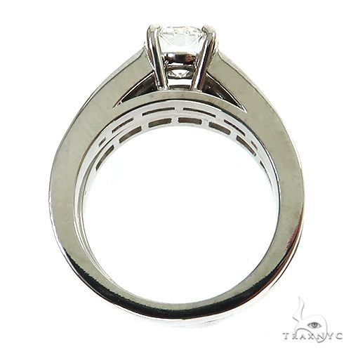 Platinum Engagement Ring Set 68941