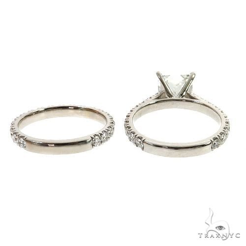 Princess Cut Diamond Engagement Ring Set 68836