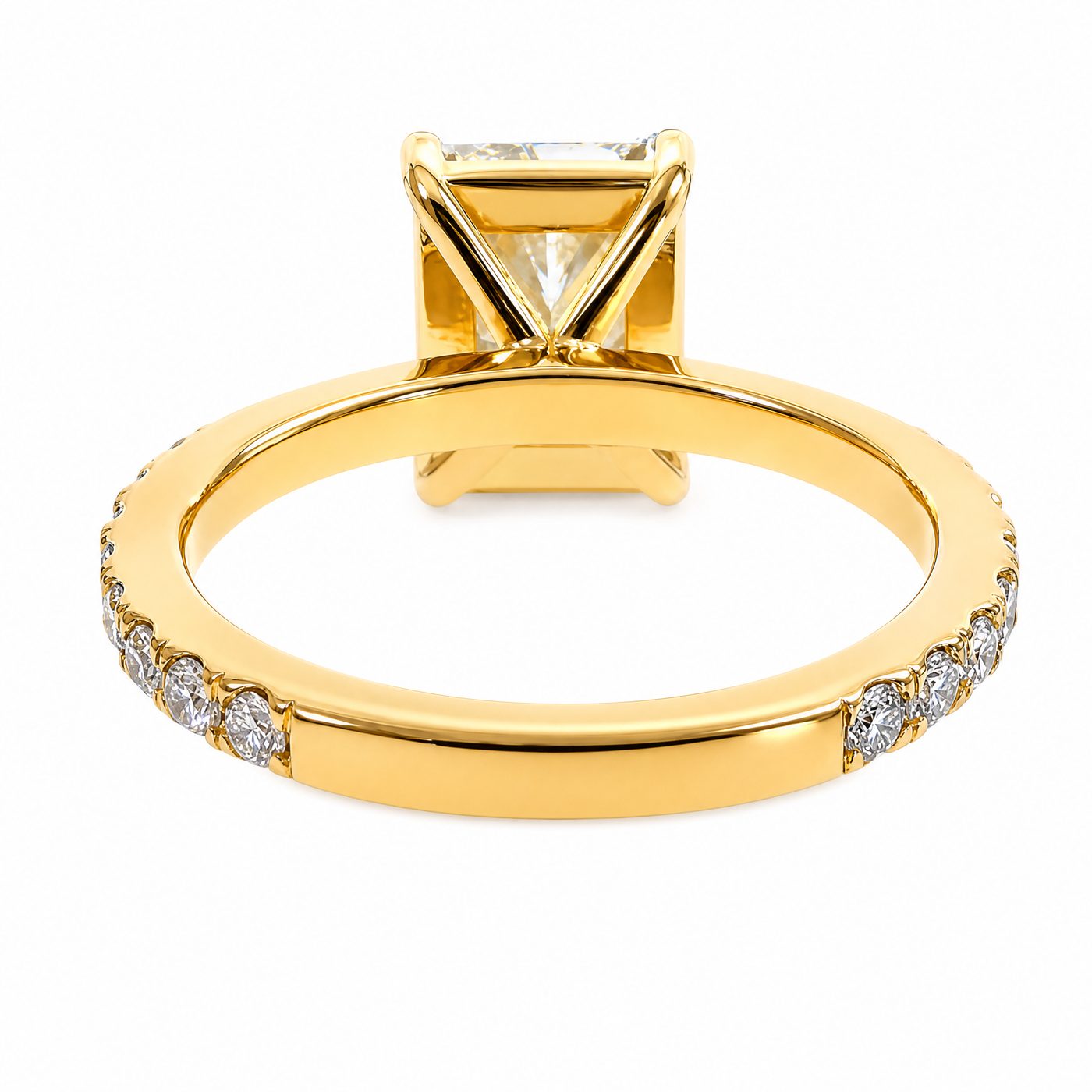 Radiant Cut Diamond Engagement Ring 68554