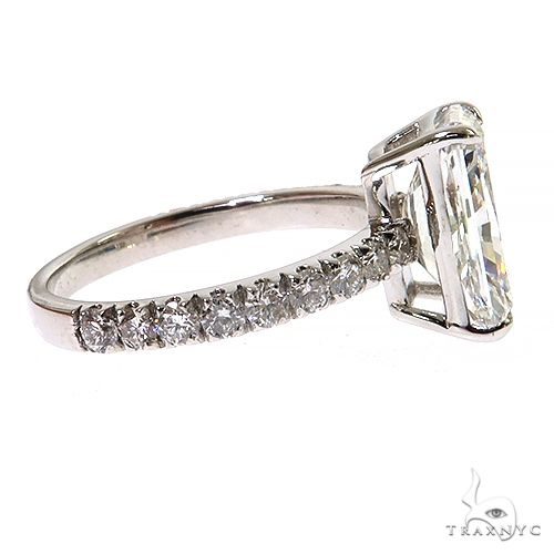 Radiant Cut Pavé Engagement Ring 68633