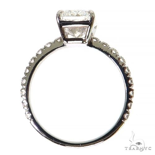 Radiant Cut Pavé Engagement Ring 68633