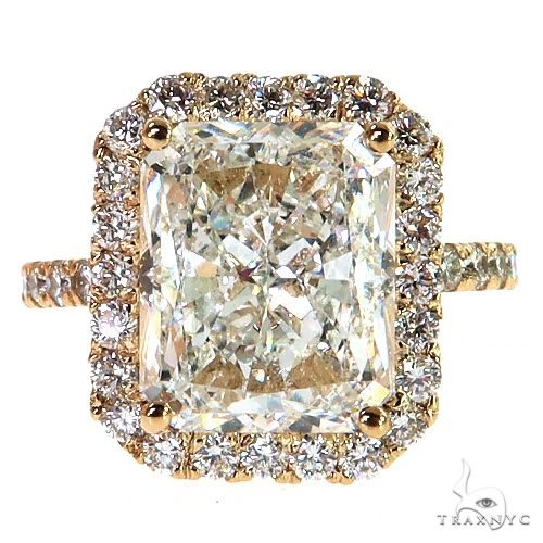 Radiant Cut Diamond Engagement Ring 68944