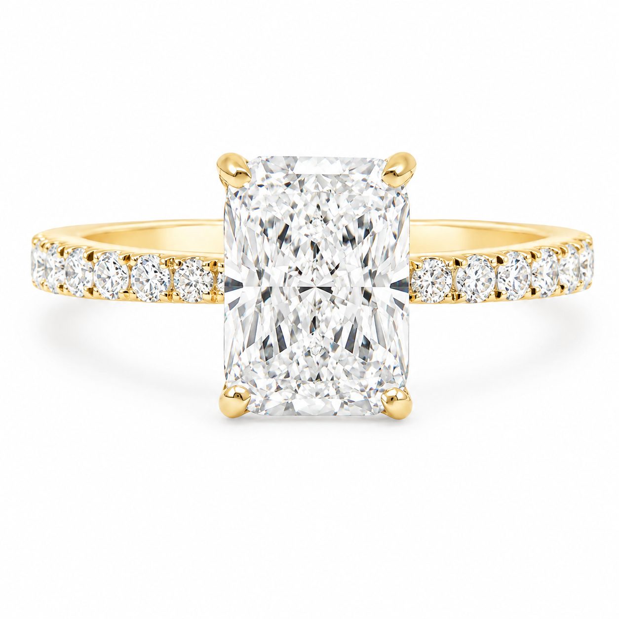 Radiant Spark Engagement Ring 70689