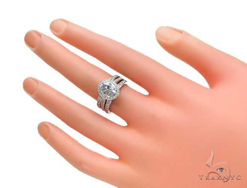Prong Diamond Ring Set 44604