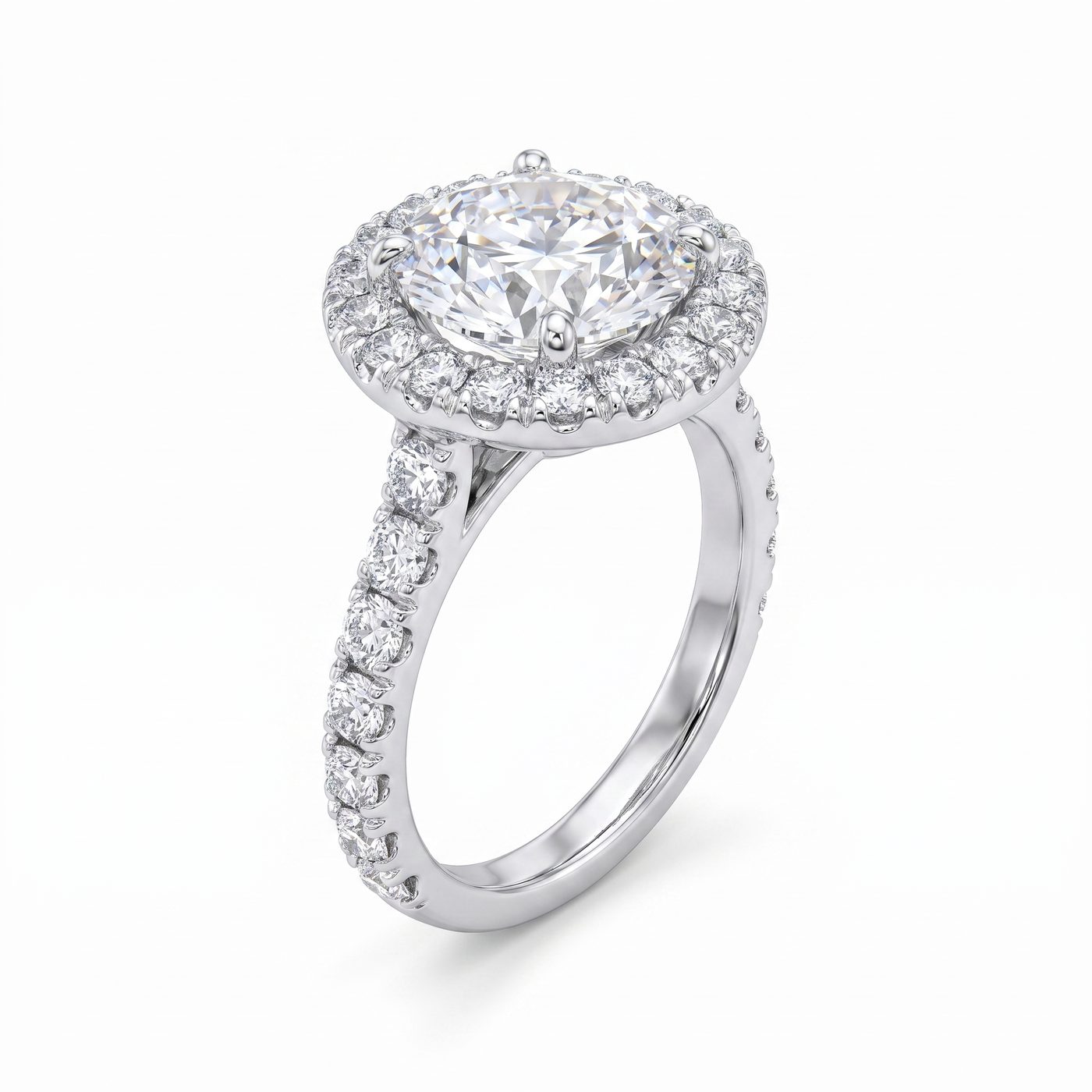 Prong Diamond Engagement Ring 45104