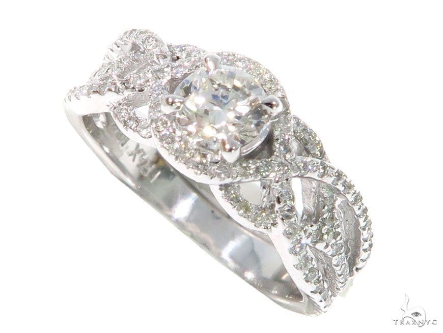 Infinity Diamond Engagement Ring 45288