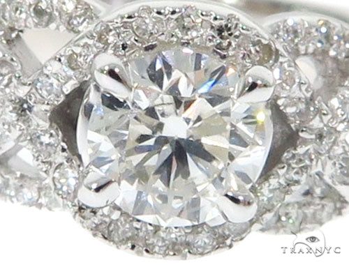 Infinity Diamond Engagement Ring 45288