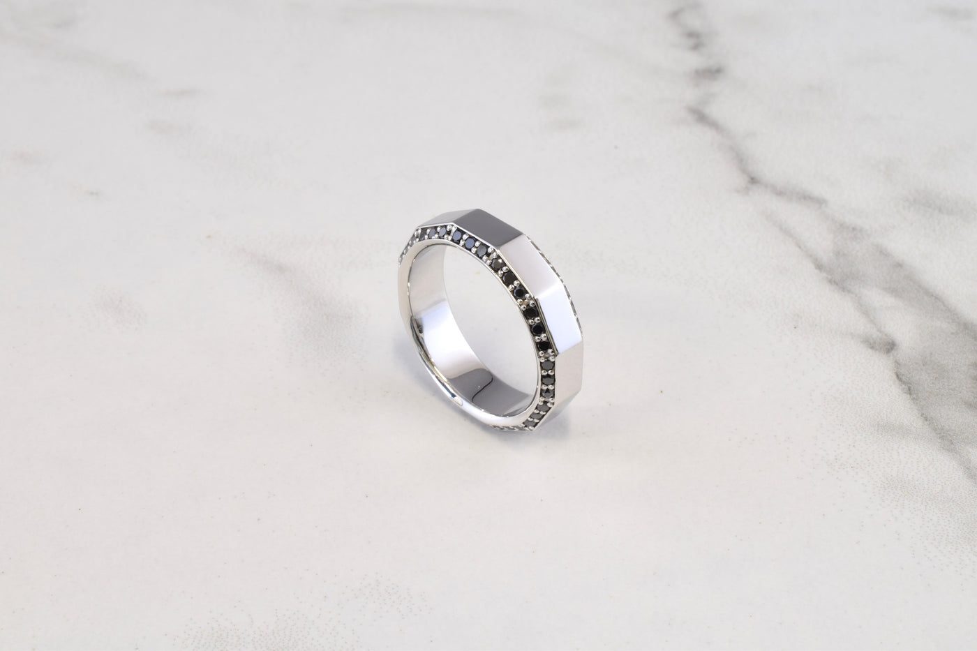 LUX Ring Black Diamond Ring