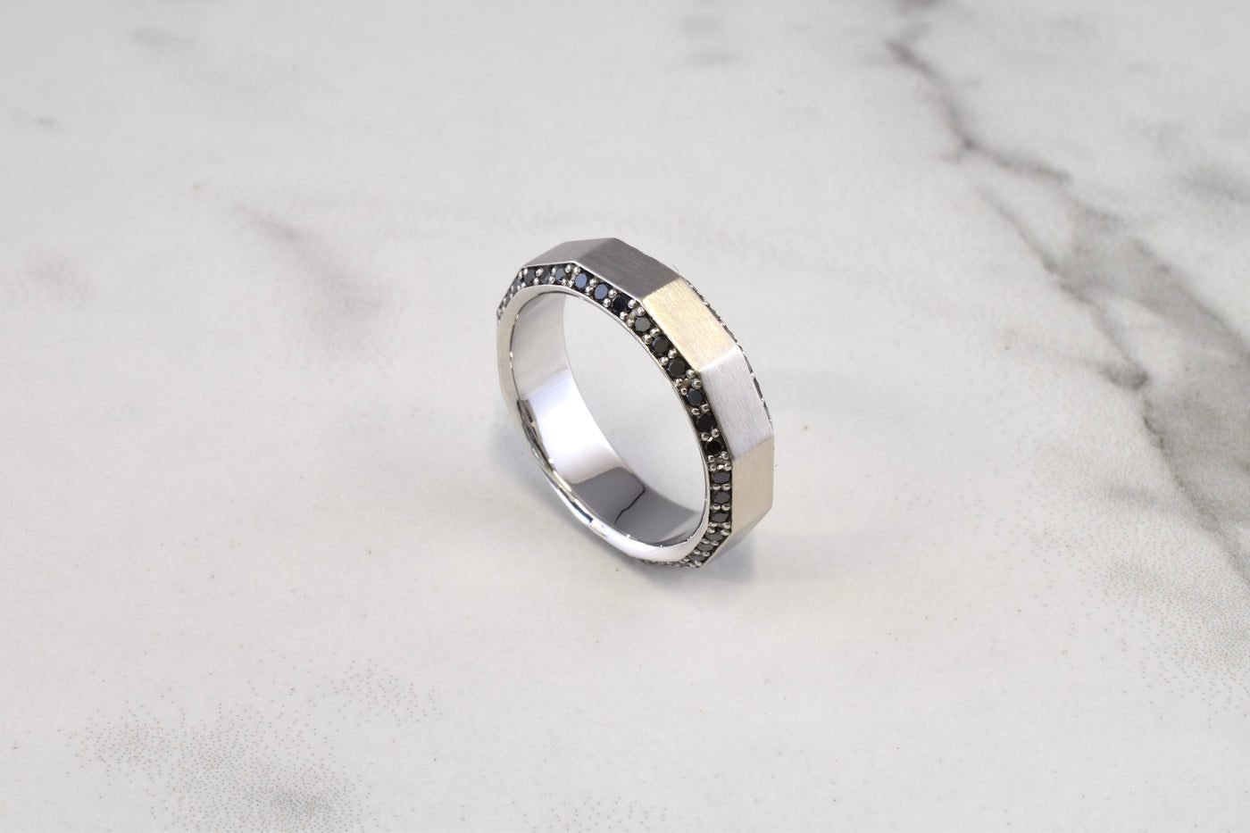 LUX Ring Black Diamond Ring