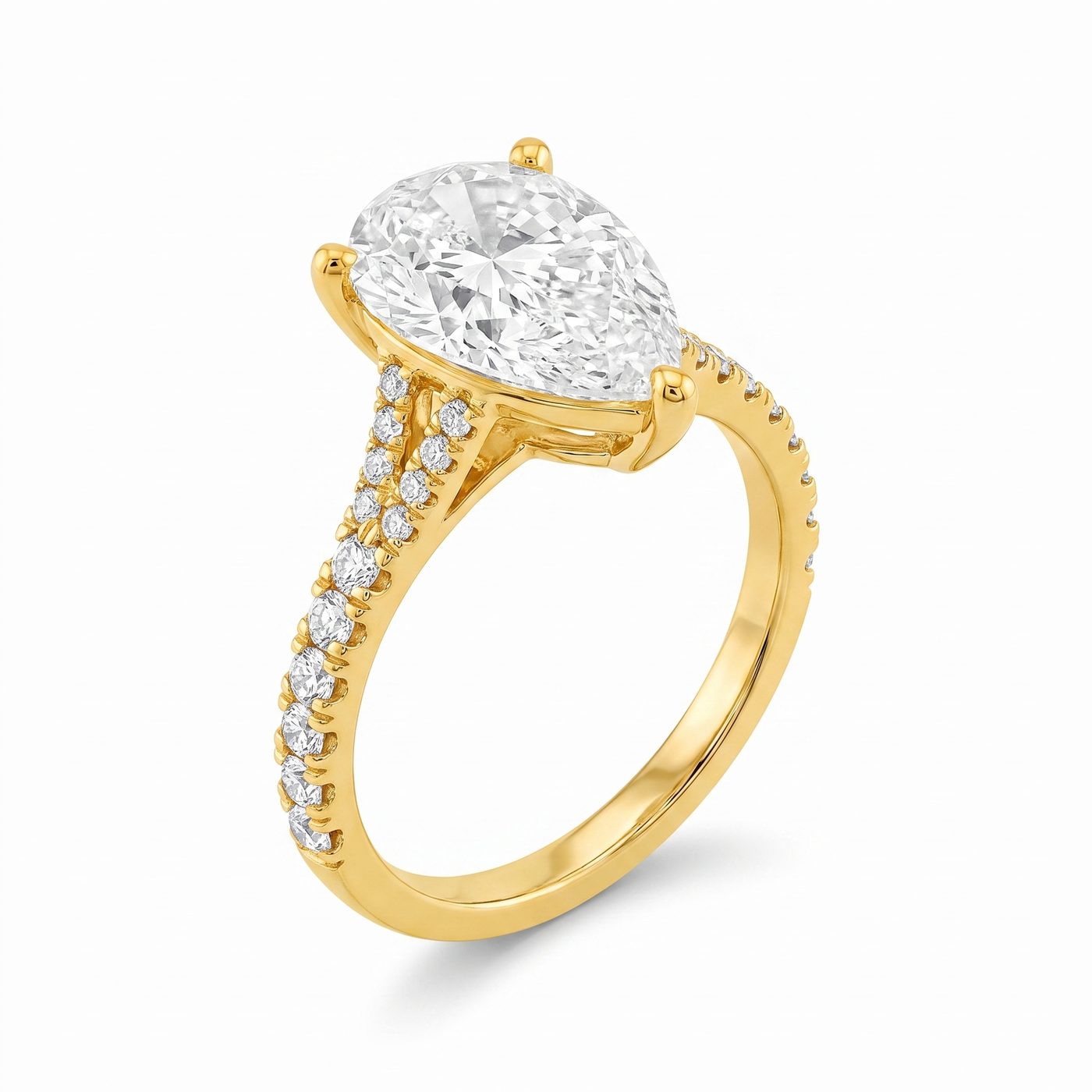 Mirabella Pear Engagement Ring 2.50 Ct 71606