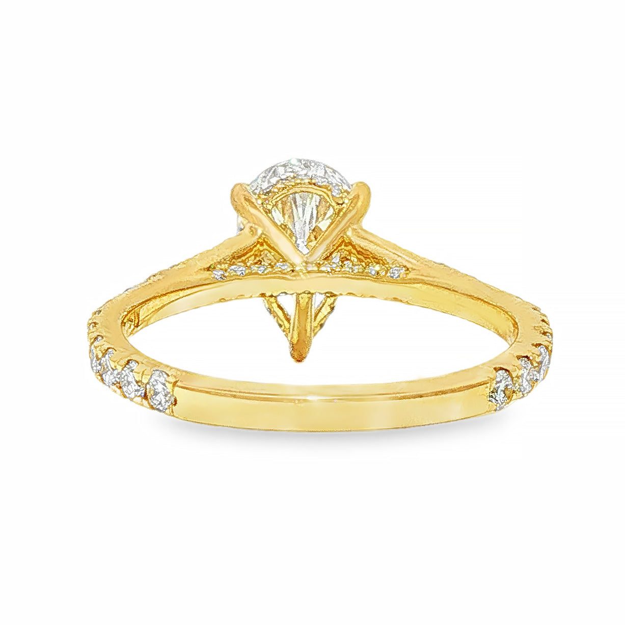 Mirabella Pear Engagement Ring 2 Ct 71605