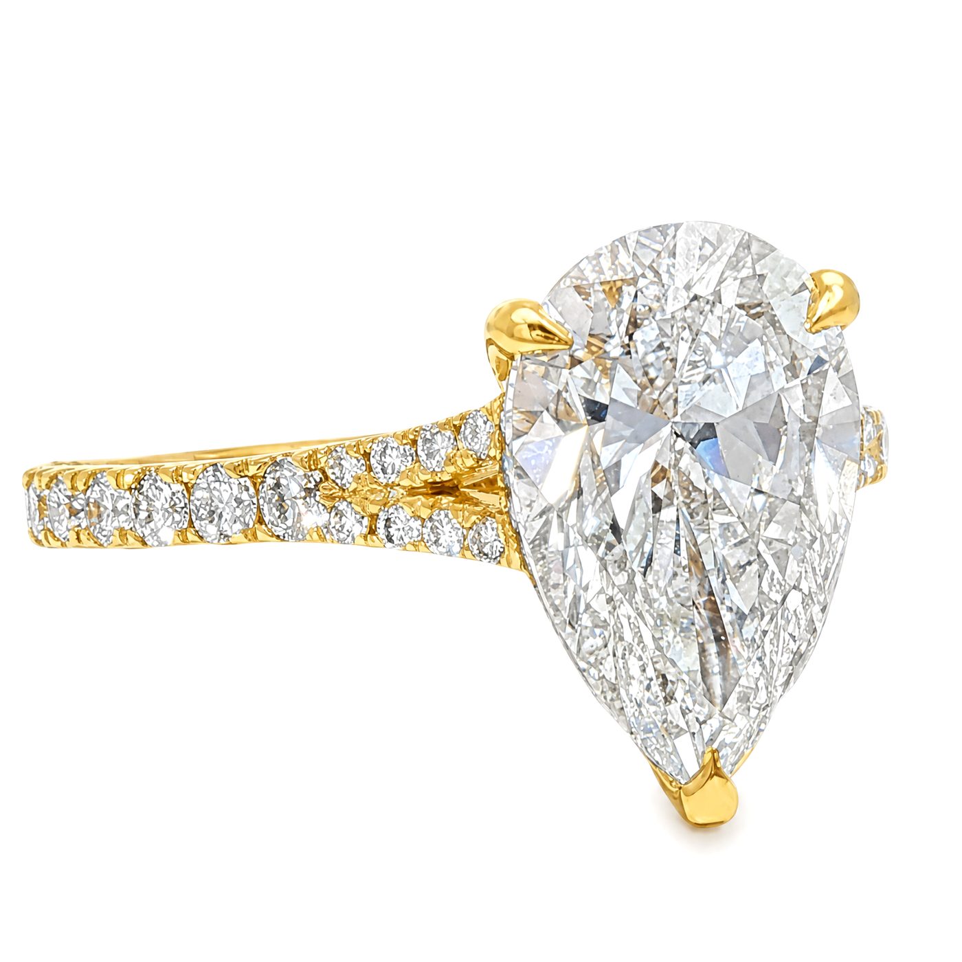 Mirabella Pear Engagement Ring 3 Ct 71607
