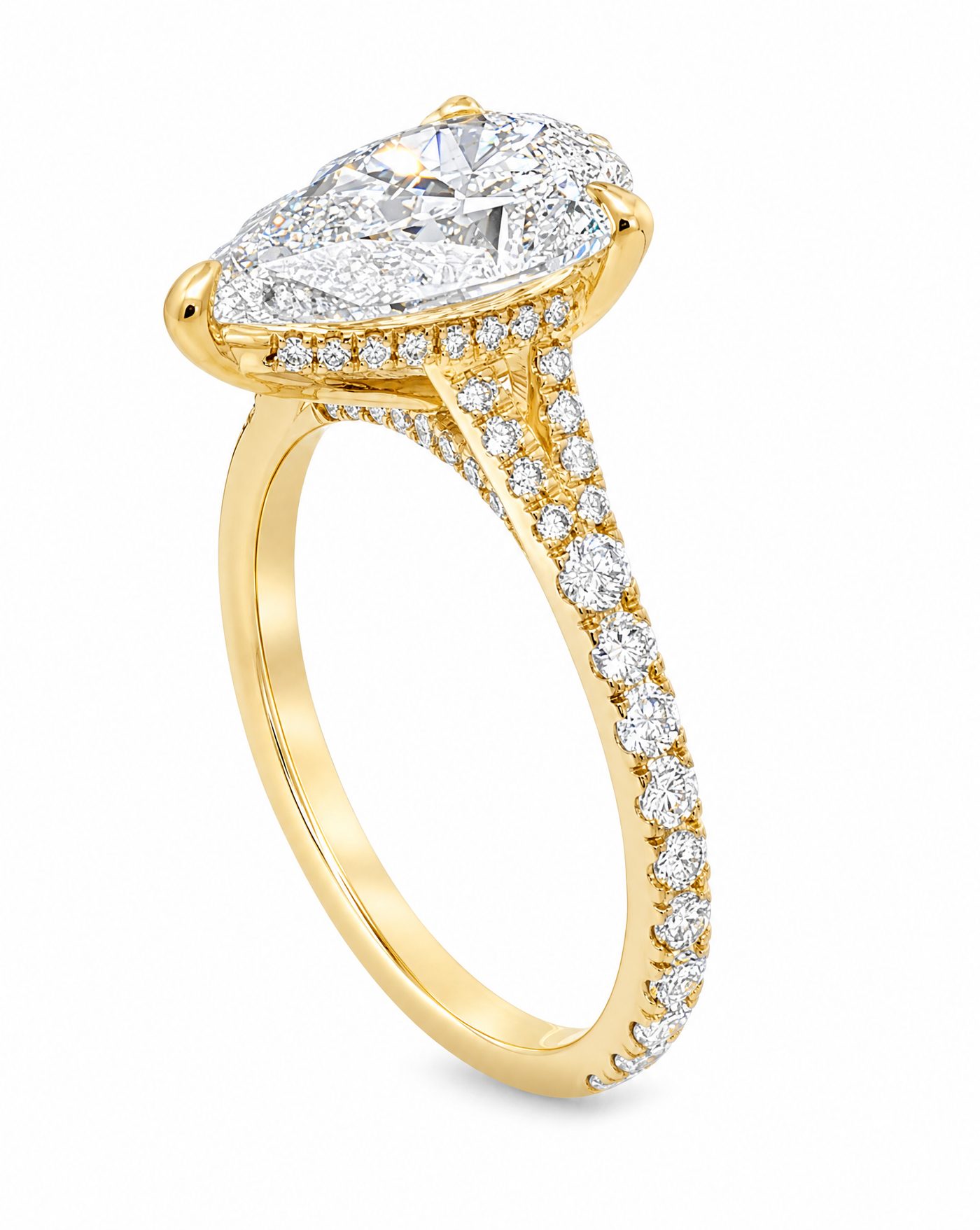 Mirabella Pear Engagement Ring 3 Ct 71607